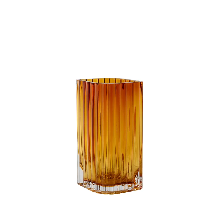 Folium Vase from AYTM in color amber