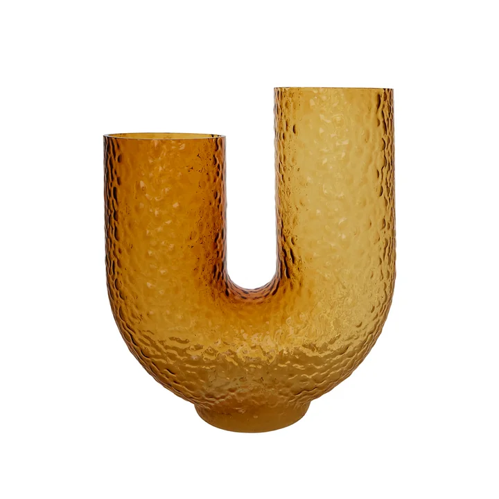 Arura Vase High from AYTM in color amber