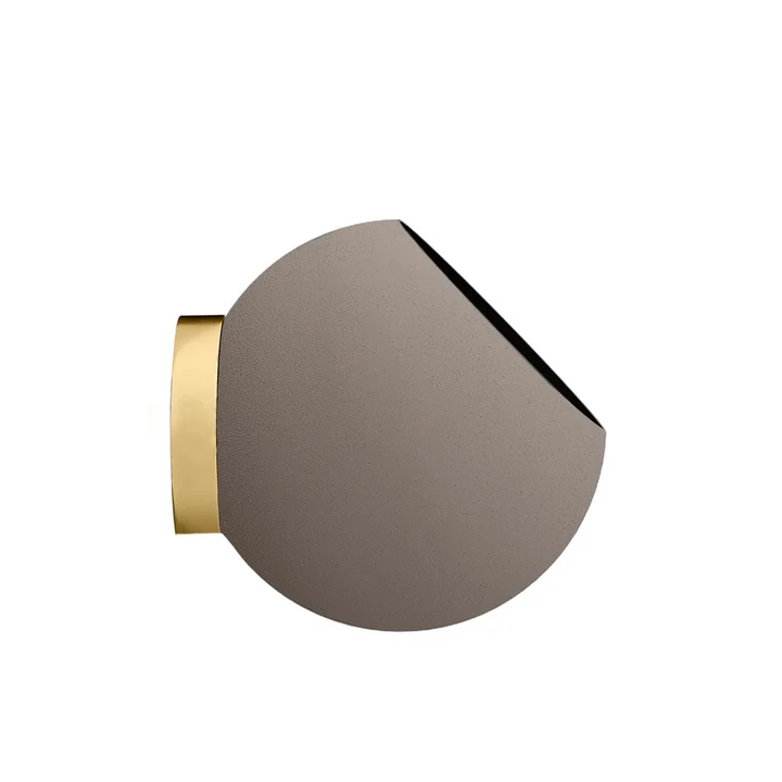 Globe Wall flower pot from AYTM in the color taupe