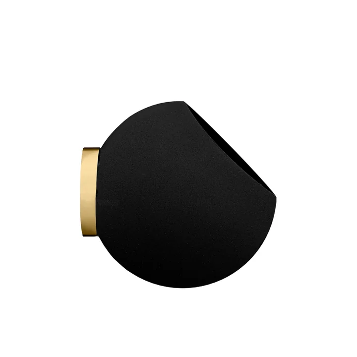 Globe Wall flower pot from AYTM in color black