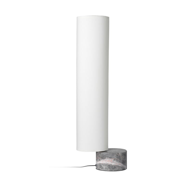 Unbound Floor lamp, H 80 cm, white from Gubi
