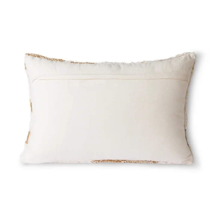 Fluffy Cushion from HKliving in the color white / beige