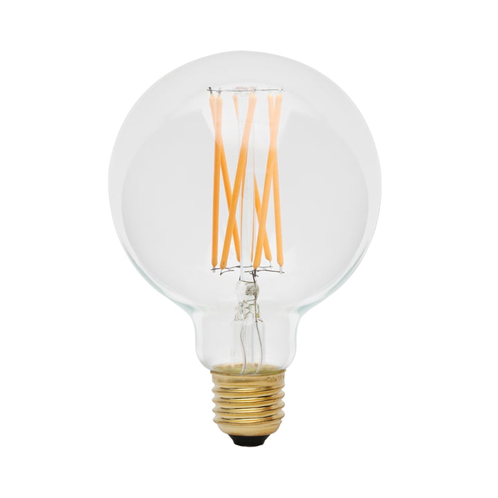 Elva LED bulb E27 6W, Ø 9.5 cm by Tala in clear