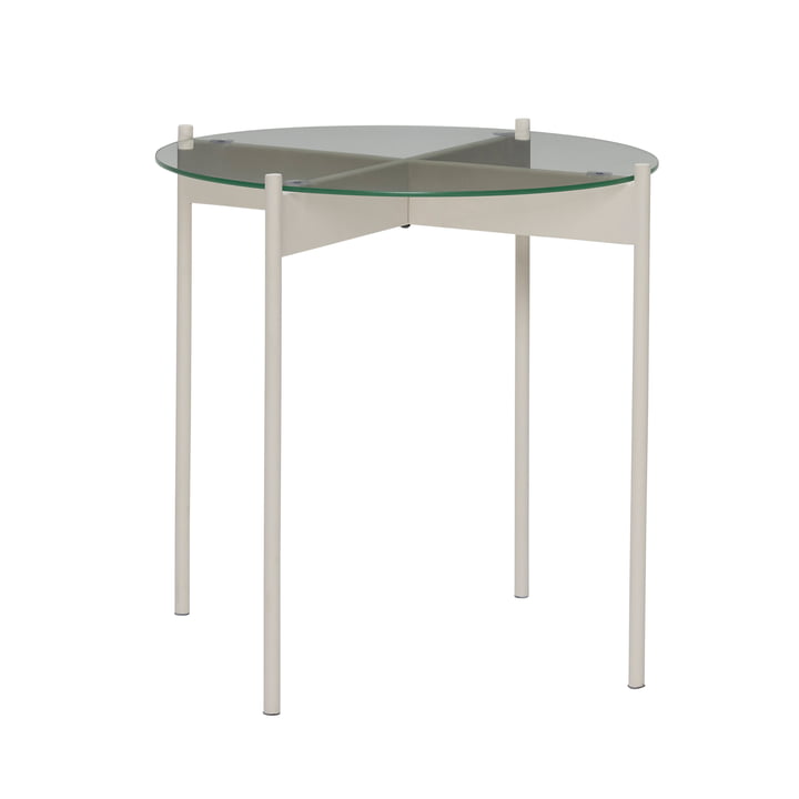 Beam Side table from Hübsch Interior in the color sand