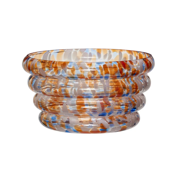 Blaze Bowl from Hübsch Interior in the design colorful