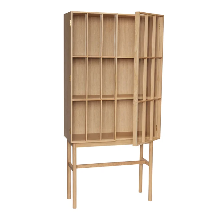 Shoji Cabinet from Hübsch Interior in natural oak finish