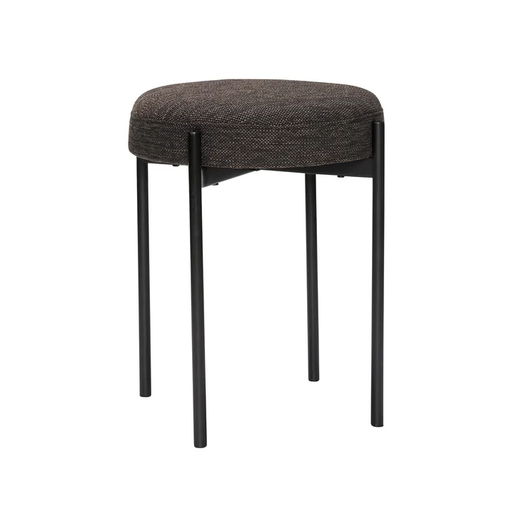 Silo Stool from Hübsch Interior in color black