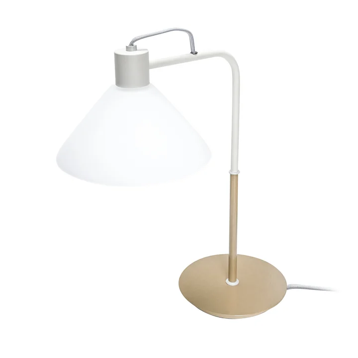 Spot Table lamp from Hübsch Interior in the color khaki / sand