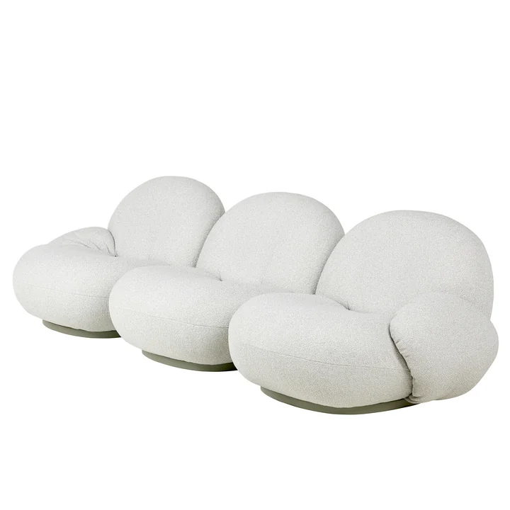 Pacha Outdoor Sofa, 3-seater, Libera Dedar (003, Standard) from Gubi
