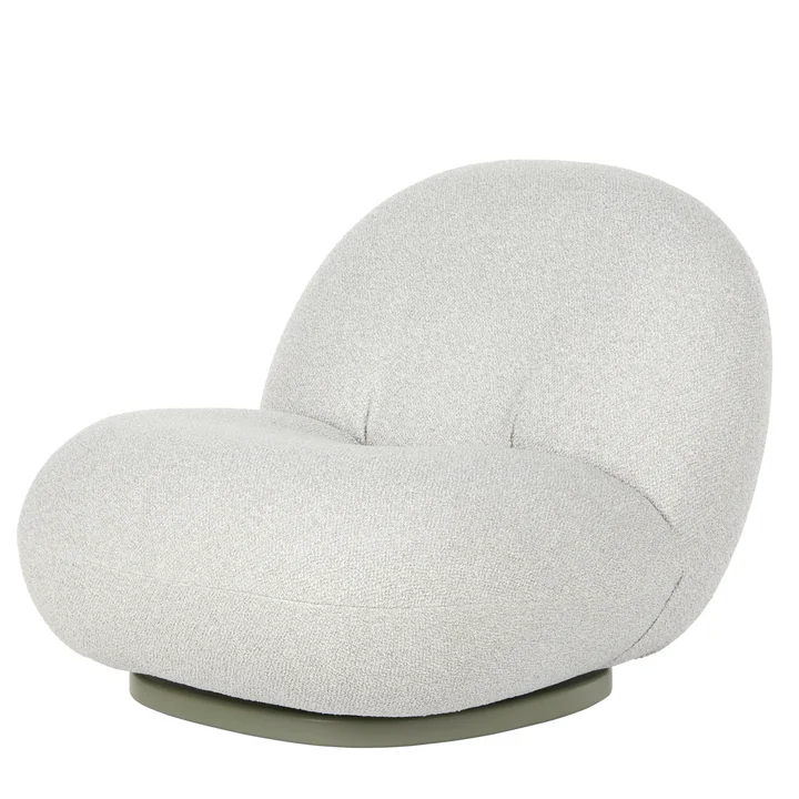 Pacha Outdoor Lounge Chair, Swivel, Libera Dedar (003, Standard) from Gubi