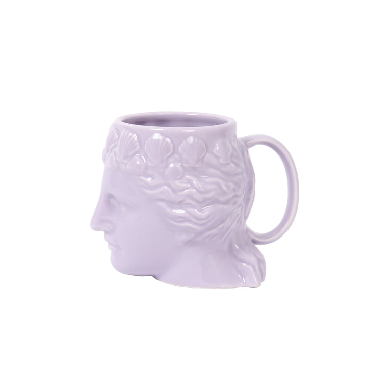 Venus mug with handle, lilac from Doiy