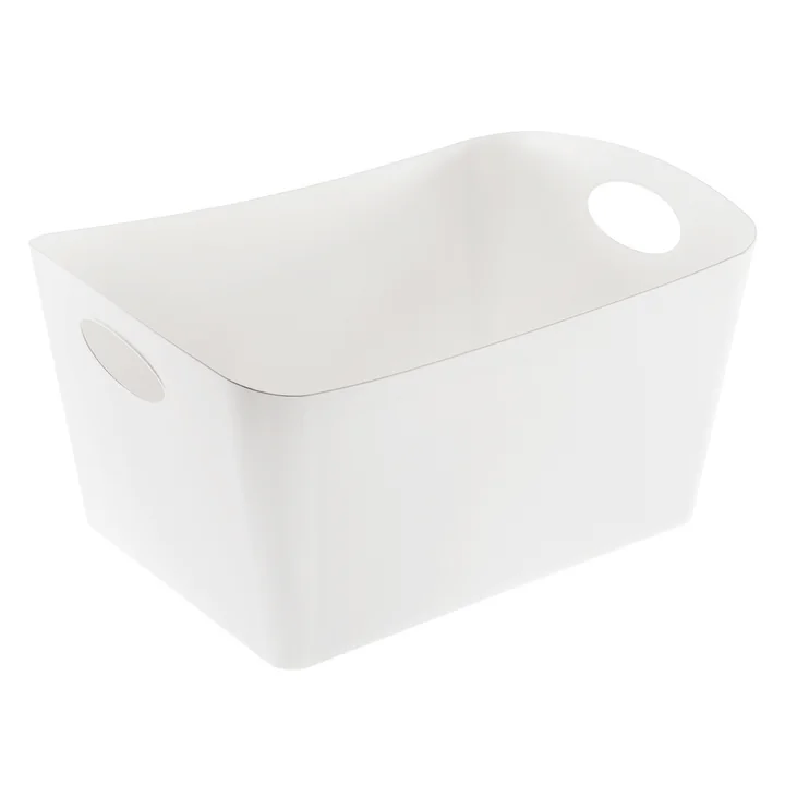 Boxxx Storage box L, recycled white from Koziol
