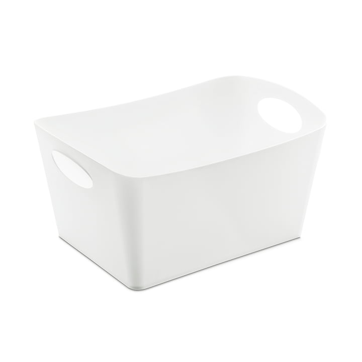 Boxxx Storage box M, recycled white from Koziol