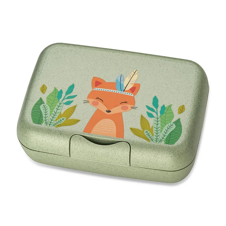 Candy L Kids Lunch Box Harry, organic green by Koziol
