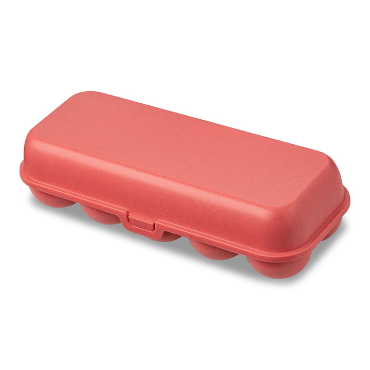 Eggs to go Reusable egg container, nature coral from Koziol