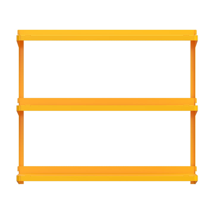 Click Shelving system 710 × 210 × 610 mm from New Tendency in yellow