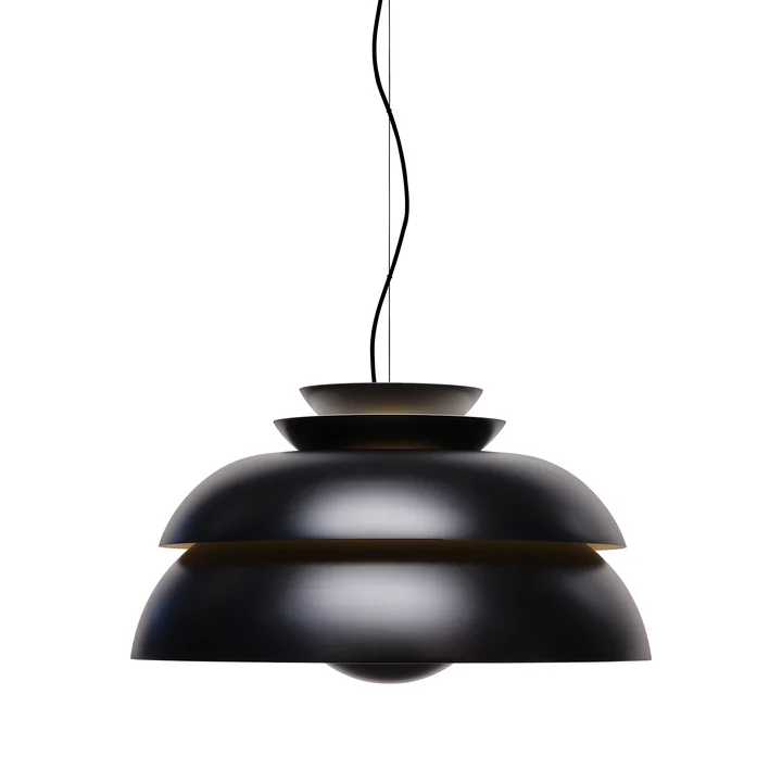 Concert P3 pendant lamp, Ø 55 cm black from Fritz Hansen