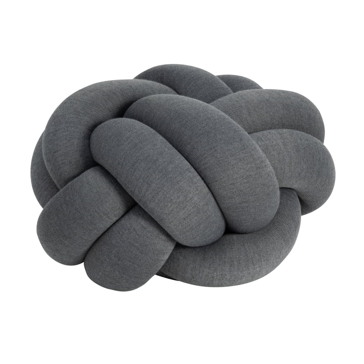 Knot Cushion Medium by Design House Stockholm in gray