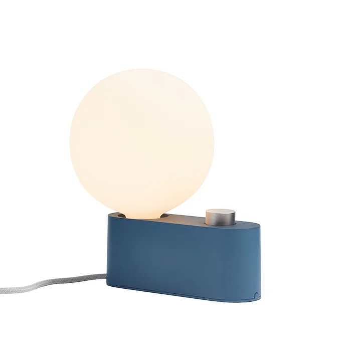 Alumina Table lamp, saphir including Sphere IV LED bulb E27 8W, Ø 15 cm, white matt from Tala