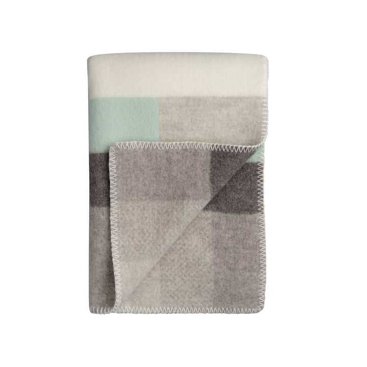 Mikkel Wool blanket, 135 x 200 cm, gray from Røros Tweed