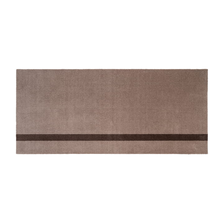 Stripes Vertical Runner, 90 x 200 cm, sand / brown by Tica Copenhagen