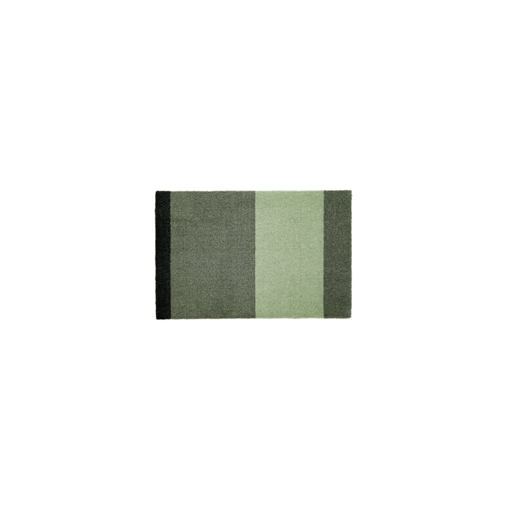 Stripes Horizontal Runner, 40 x 60 cm, light / dusty / dark green by Tica Copenhagen