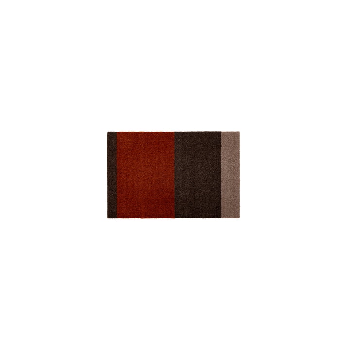 Stripes Horizontal Runner, 40 x 60 cm, sand / brown / terracotta by Tica Copenhagen
