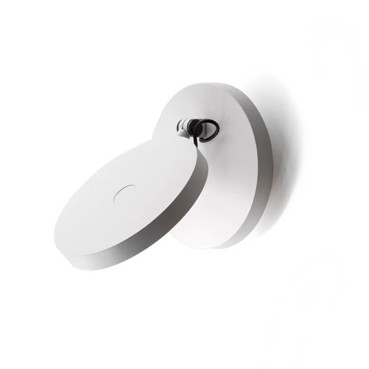 Demetra Faretto LED wall light without switch from Artemide in white