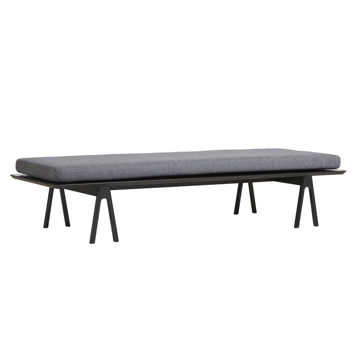Level Daybed, oak black / alpine gray from Woud