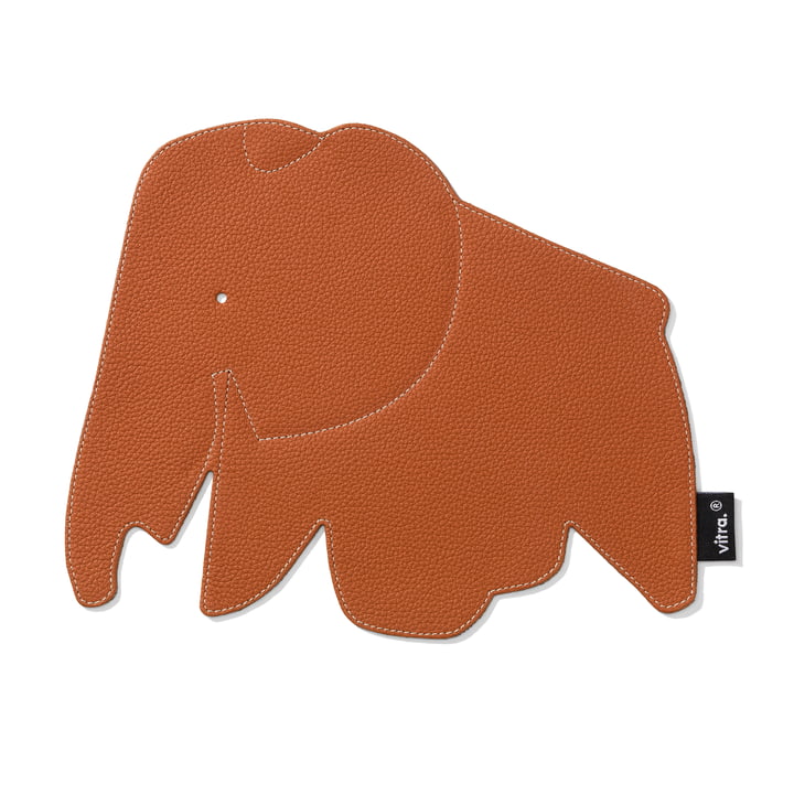 Elephant Pad from Vitra in cognac
