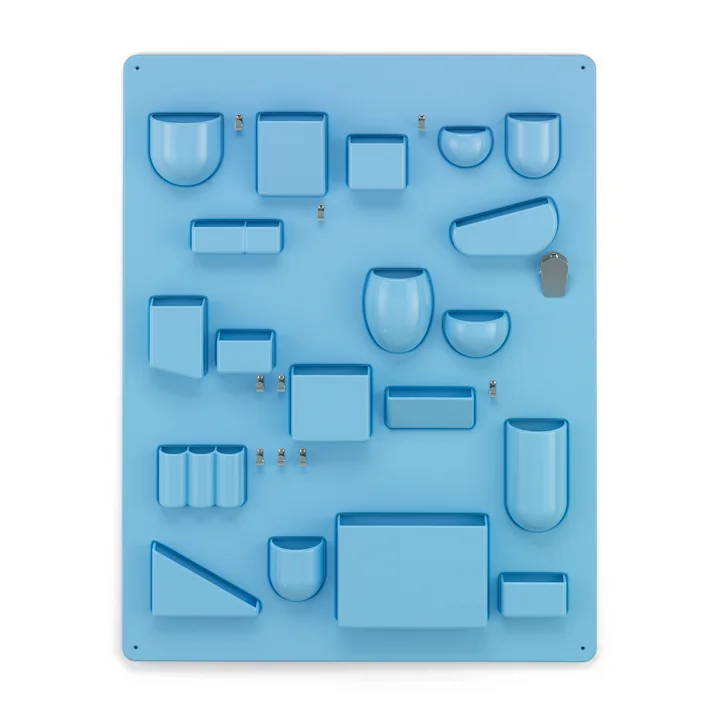 Uten.Silo I RE recycled, horizontal blue from Vitra