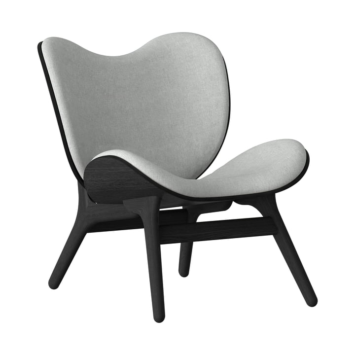 A Conversation Piece Armchair from Umage in the finish oak black / sterling