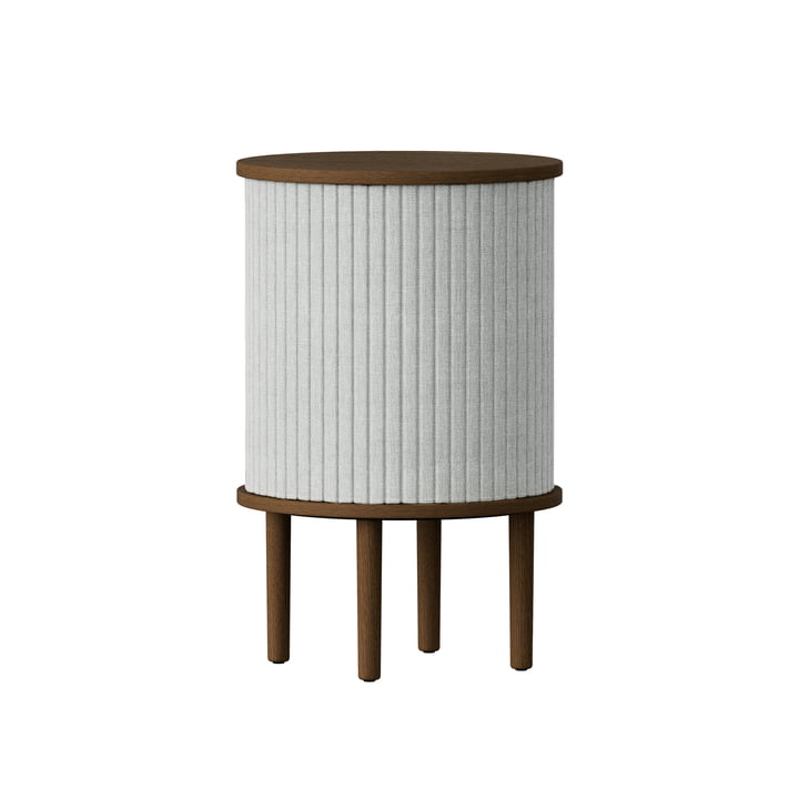 Audacious Side table with USB connection from Umage in dark oak finish / sterling