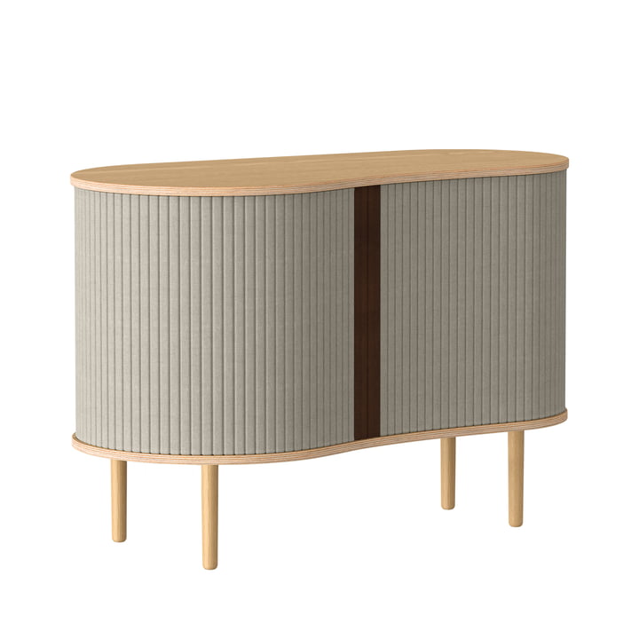 Audacious chest of drawers from Umage in the finish natural oak / white sands