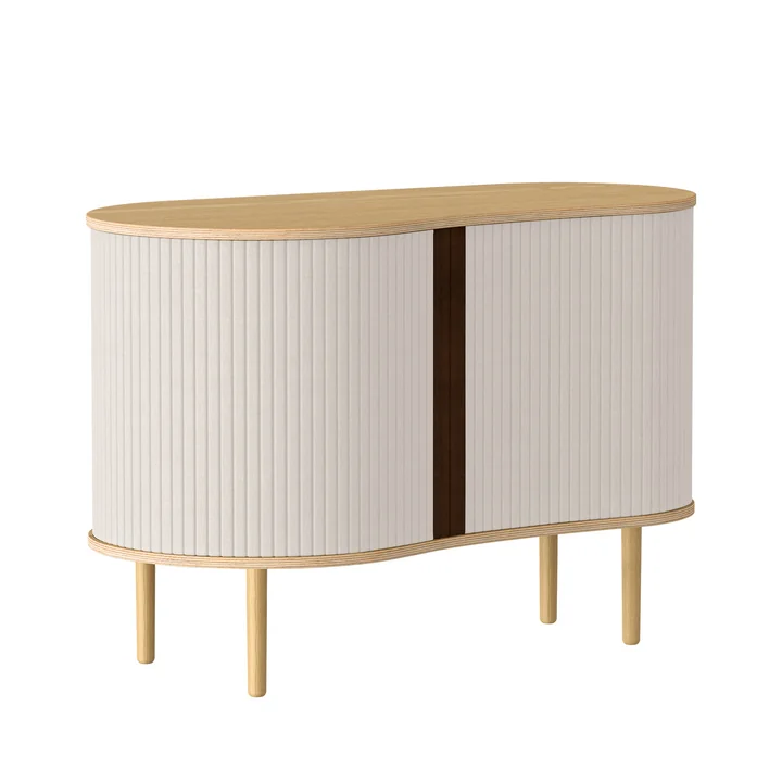 Audacious Chest of drawers from Umage in natural oak / white sands