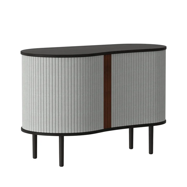 Audacious Chest of drawers from Umage in black oak / sterling