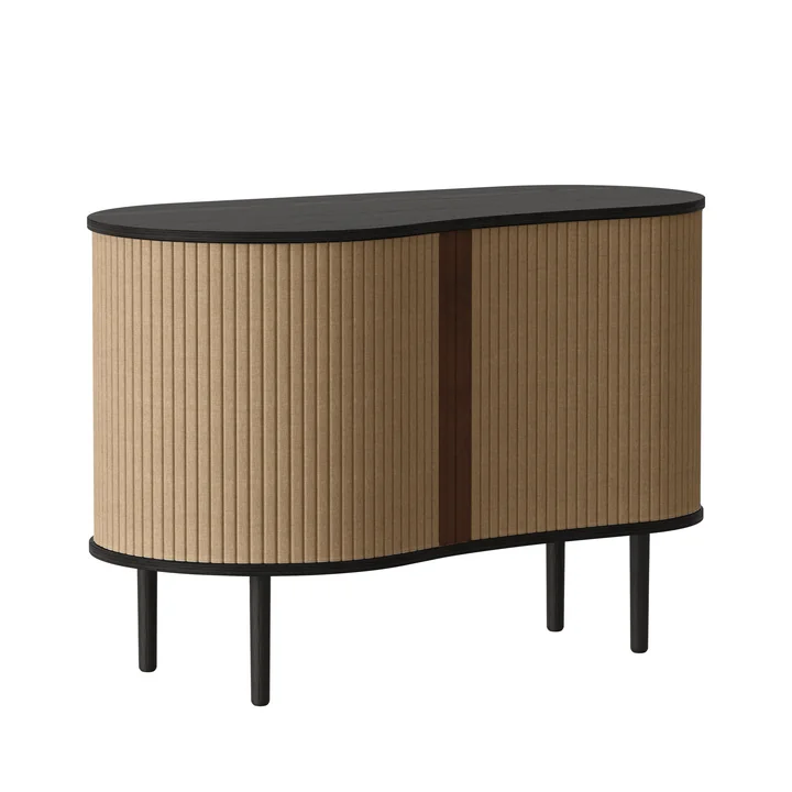 Audacious Chest of drawers from Umage in black oak / sugar brown