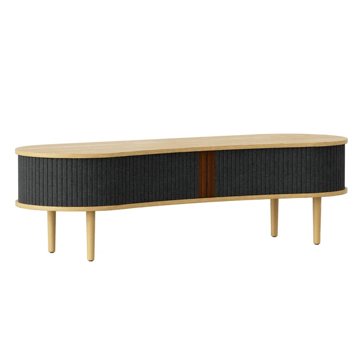 Audacious TV bench from Umage in the finish natural oak / shadow