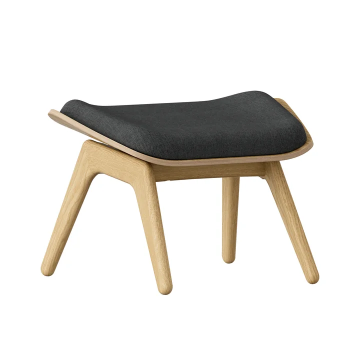 The Reader Ottoman from Umage in the natural oak version / shadow