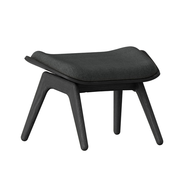 The Reader Ottoman from Umage in the finish oak black / shadow