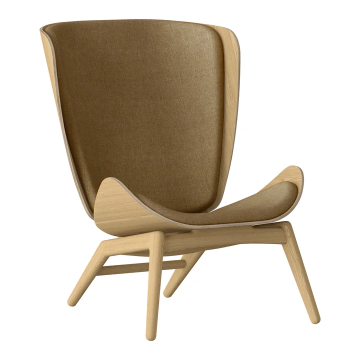 The Reader Armchair from Umage in natural oak / sugar brown