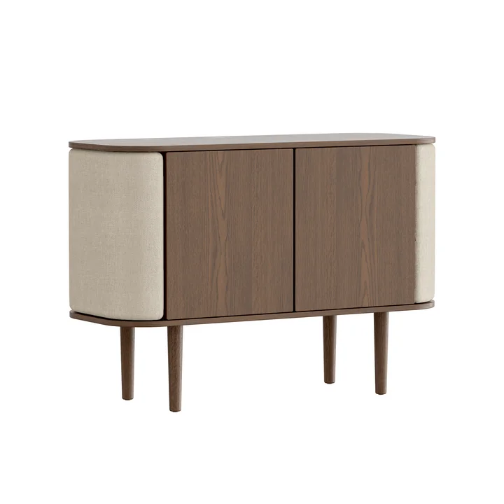 Treasures Sideboard with 2 doors from Umage in the finish dark oak / white sands