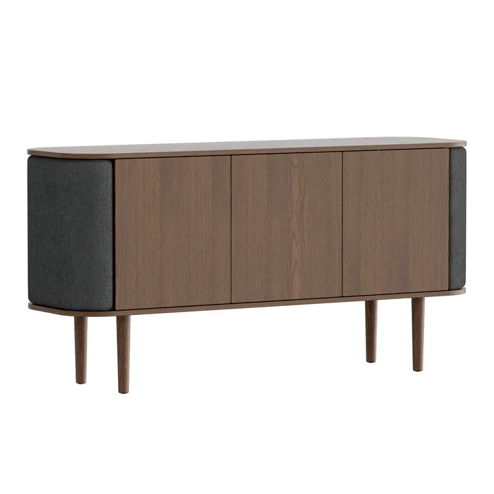 Treasures Sideboard with 3 doors from Umage in the finish dark oak / shadow