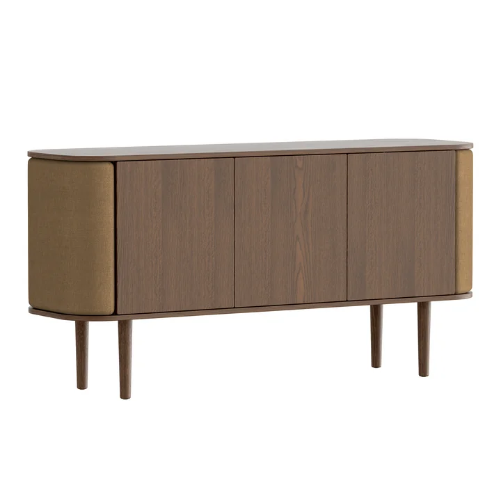 Treasures Sideboard with 3 doors from Umage in the finish dark oak / sugar brown
