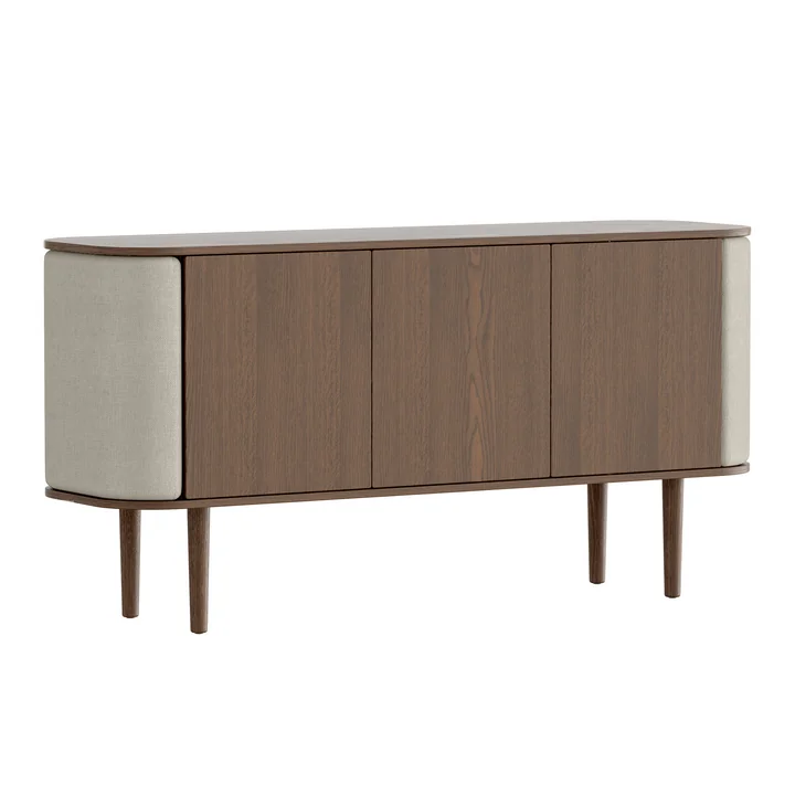 Treasures Sideboard with 3 doors from Umage in the finish dark oak / white sands