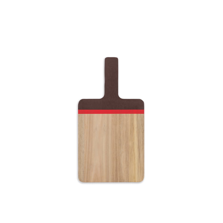 Wooden cutting board with handle, small, acacia wood from Remember
