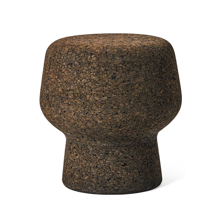 Corker Stool, Ø 47 x H 48 cm, brown from ClassiCon