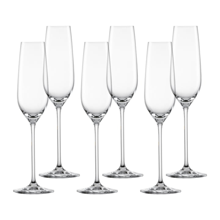 Fortissimo Champagne glass / champagne glass (set of 6) from Schott Zwiesel