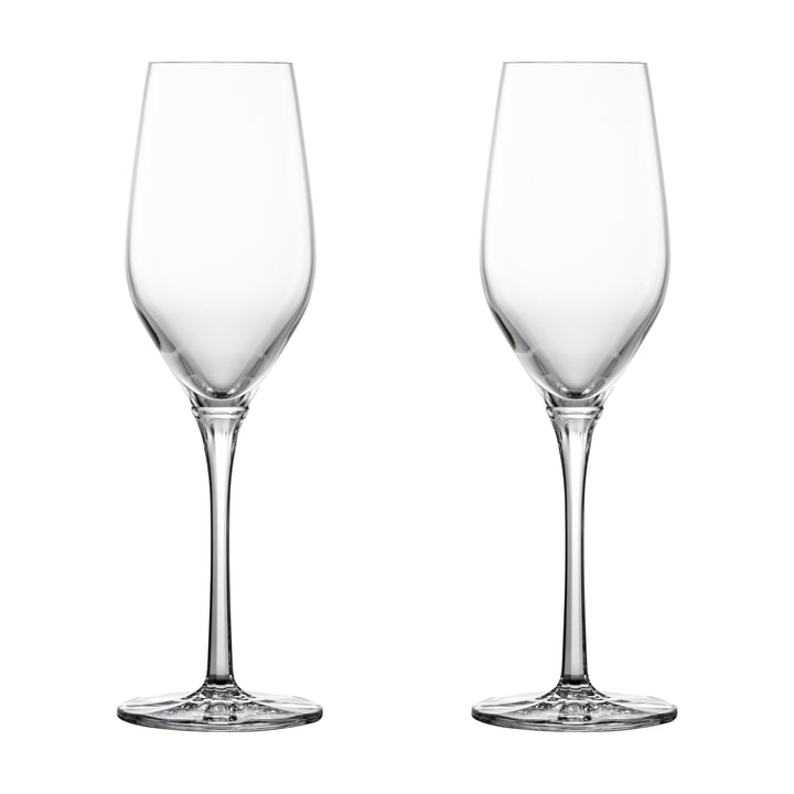 Roulette Champagne glass / champagne glass (set of 2) from Zwiesel Glas