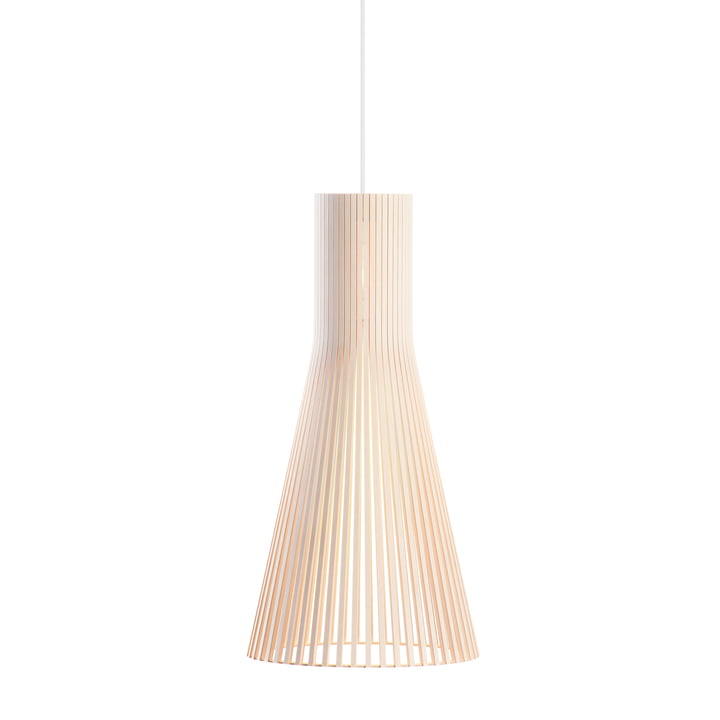 Secto 4200 pendant luminaire Ø 30 x H 68 cm from Secto made of birch wood